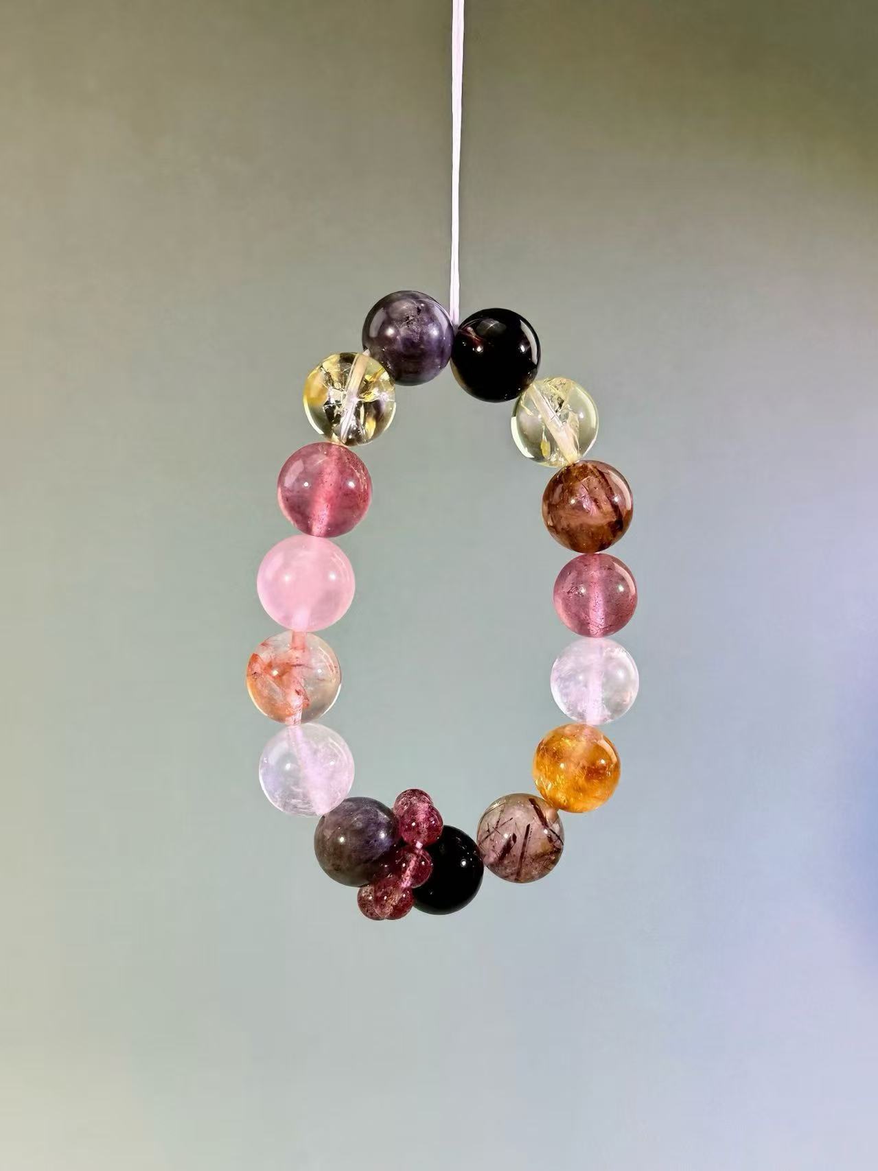 Neon Illusion bracelet, fashionable accessory, Chinese-style bracelet, crystal bracelet, new accessory details Picture