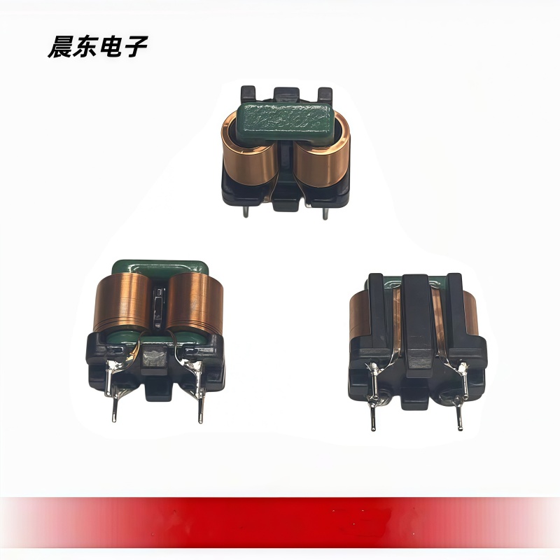 扁平线共差一体模电感 EMI共模滤波器圆线立式-卧式详情7