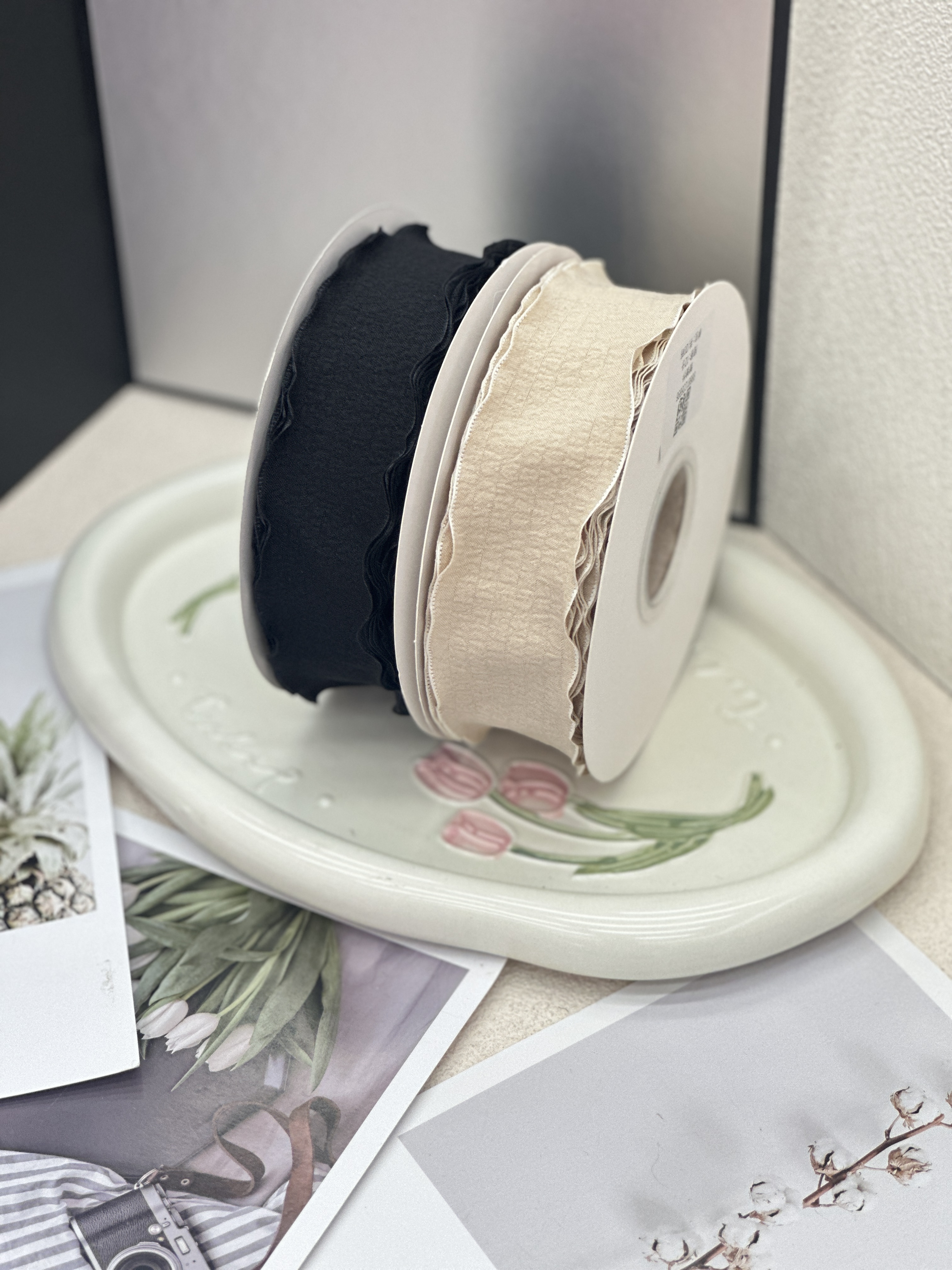12-inch crinkled yarn can be used for gift wrapping, bouquet wrapping, bows, and DIY handicrafts details Picture
