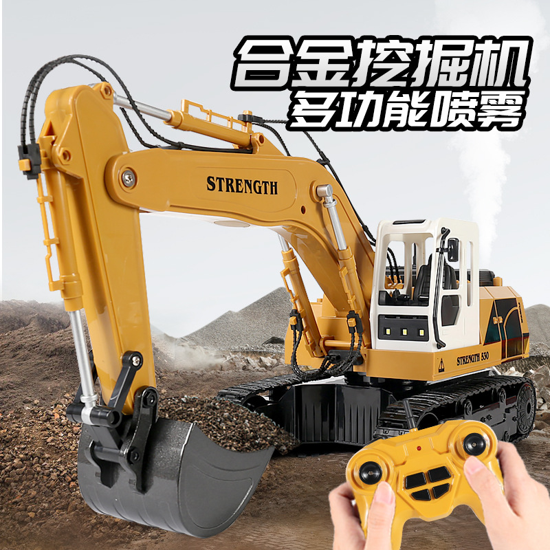 儿童挖掘机/挖掘机可坐人/玩具挖掘机/合金挖掘机/固定螺丝产品图