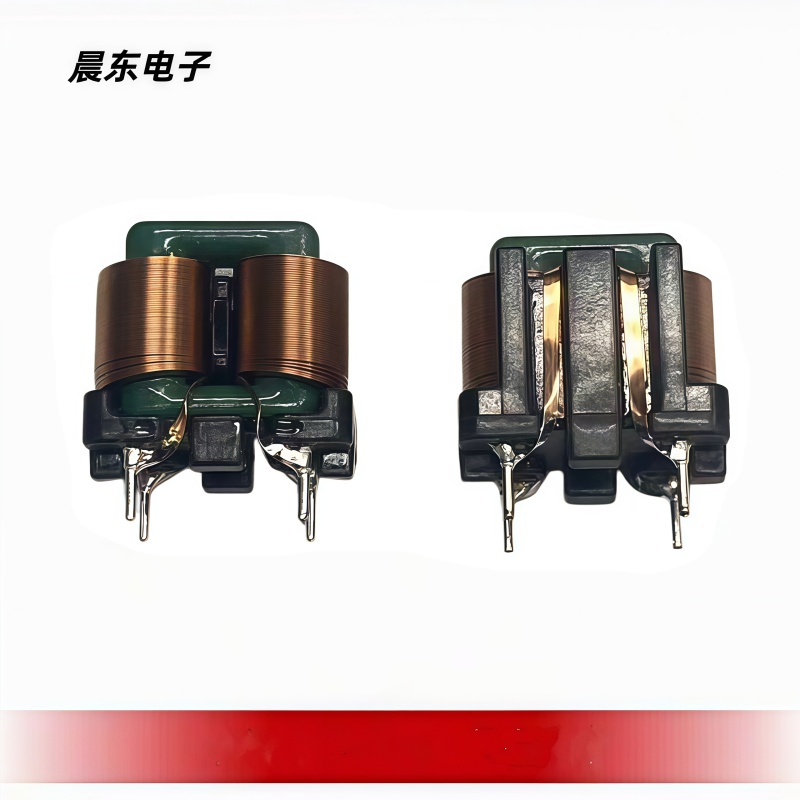 扁平线共差一体模电感 EMI共模滤波器圆线立式-卧式详情6