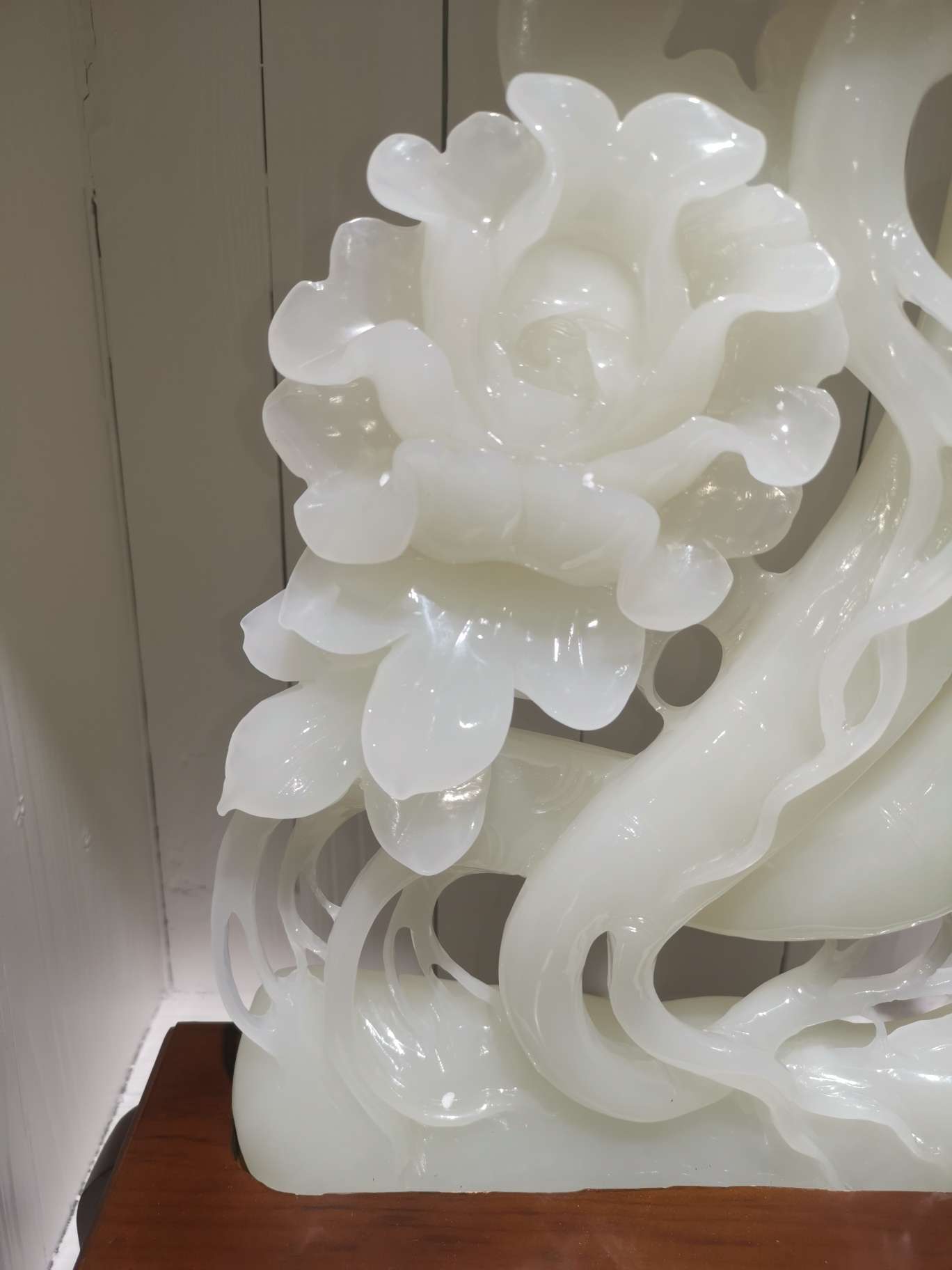 Creative handicrafts, gifts, ornaments, home decoration, other craft ornaments, ginseng, ruyi, jade ornaments, as gifts for others, elders, leaders, moving house, opening a store, moving into a new home details Picture