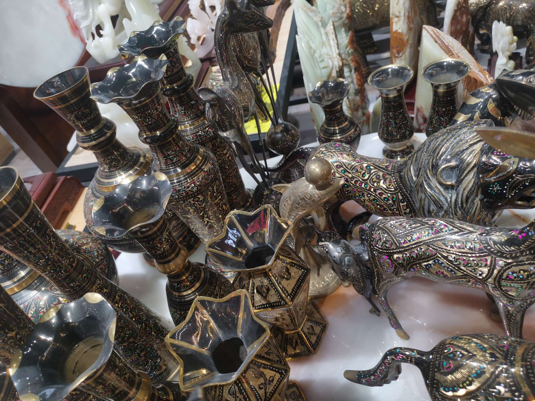 Like to send private messages to customer service. Creative handicrafts, gifts, ornaments, home decoration, other craft ornaments, brass ornaments, hand-carved ornaments, as gifts for others, elders, leaders, moving house, opening a store, moving into a new home detail image 4