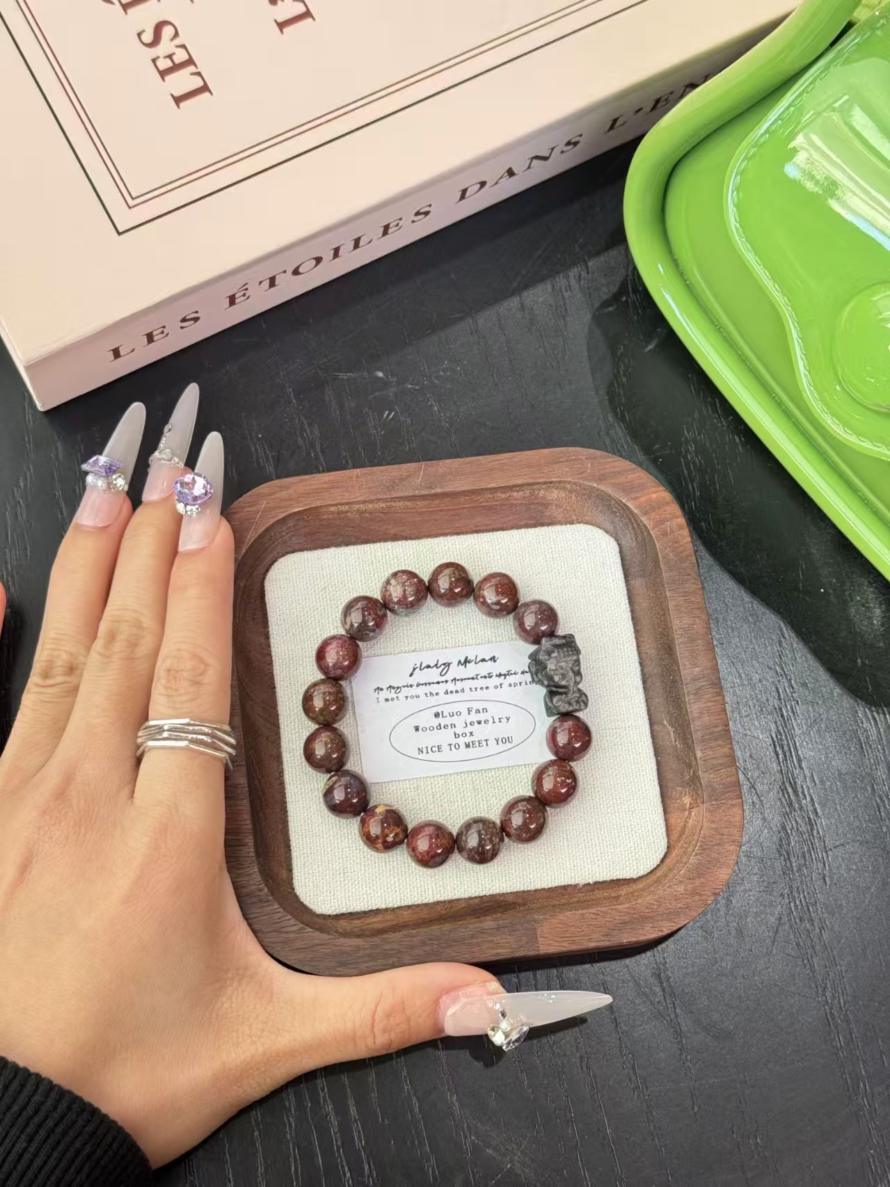 Diva Guardian bracelet, crystal bracelet, fashionable accessory, new Chinese-style accessory Item Picture