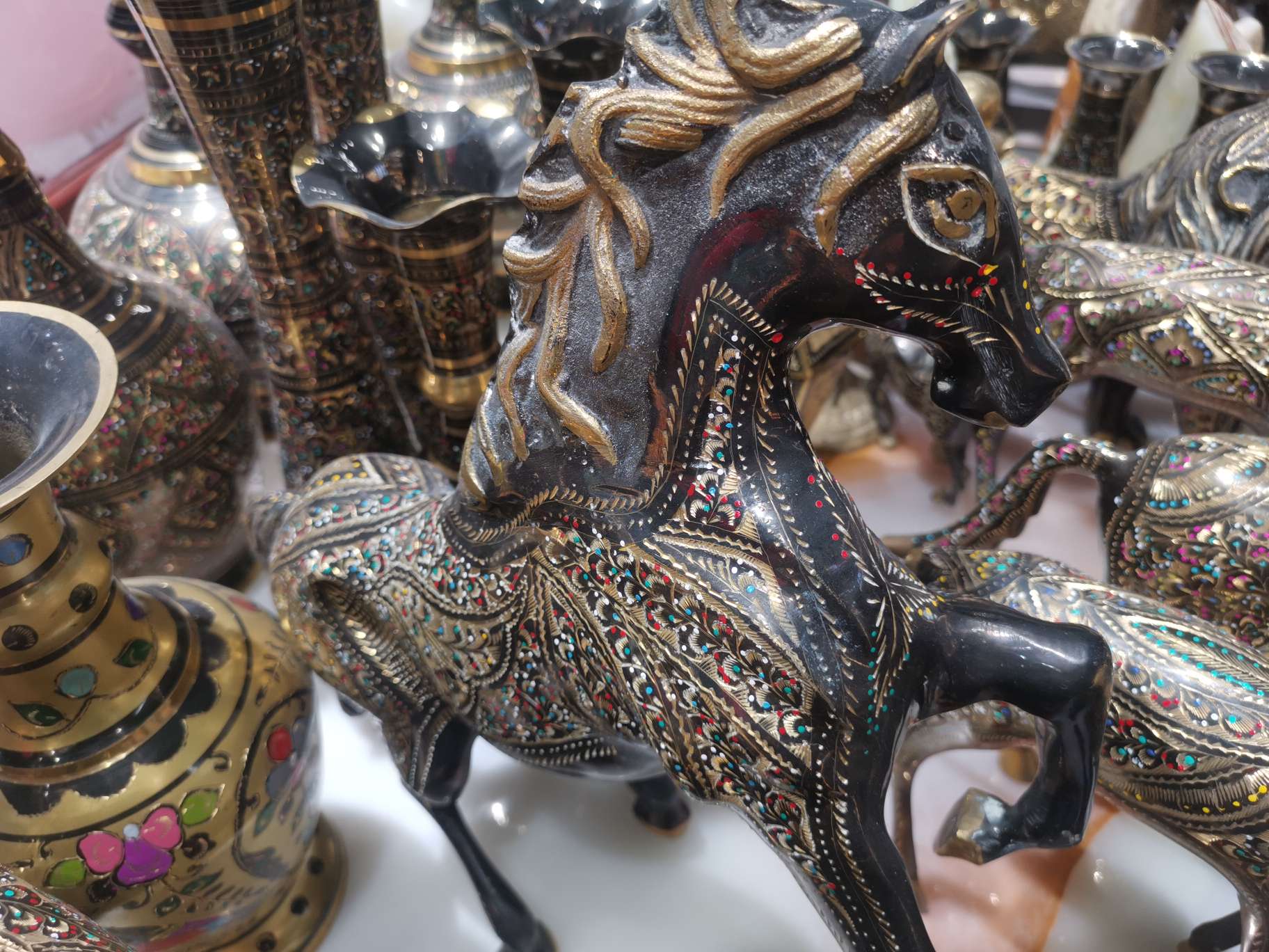 Like to send private messages to customer service. Creative handicrafts, gifts, ornaments, home decoration, other craft ornaments, brass ornaments, hand-carved ornaments, as gifts for others, elders, leaders, moving house, opening a store, moving into a new home
