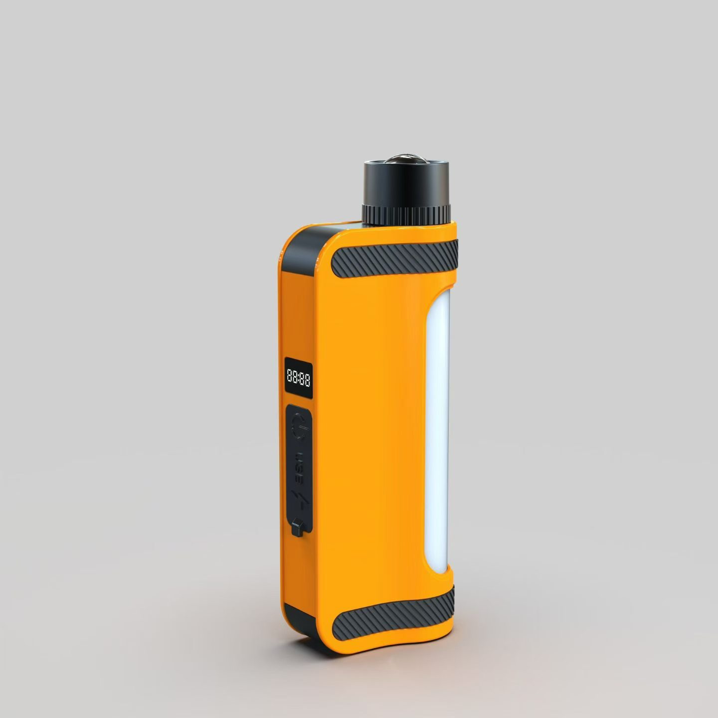 Ultra-high-definition lens high-intensity flashlight 3000-3500 lumens TYPE-C fast-charging outdoor camping multi-functional lighting lamp details Picture