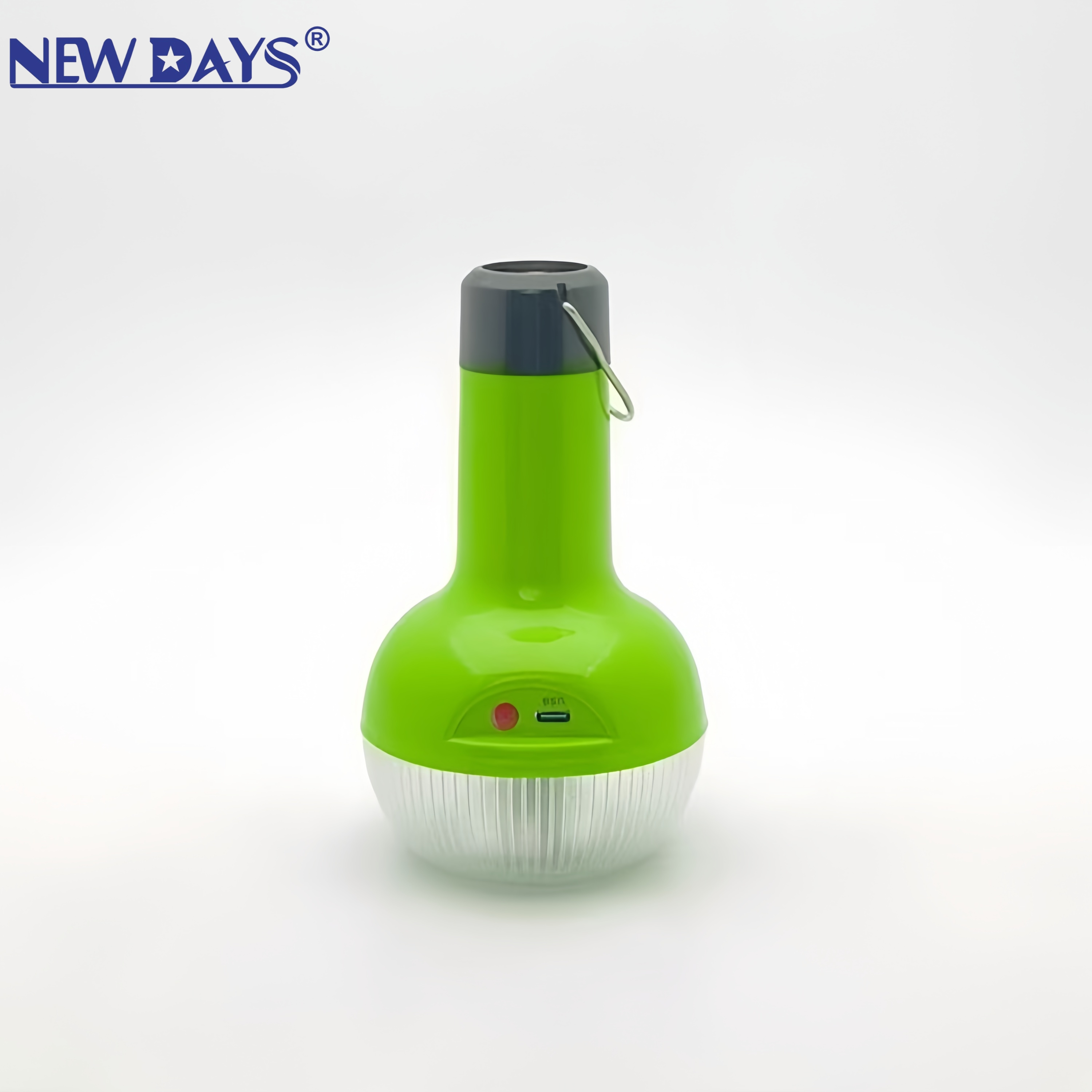 NEWDAYS brand cross-border new led eye-protecting flashlight camping lamp, energy-saving and power-saving high-brightness lighting lamp, outdoor USB charging emergency light, emergency light camping lamp Specification image