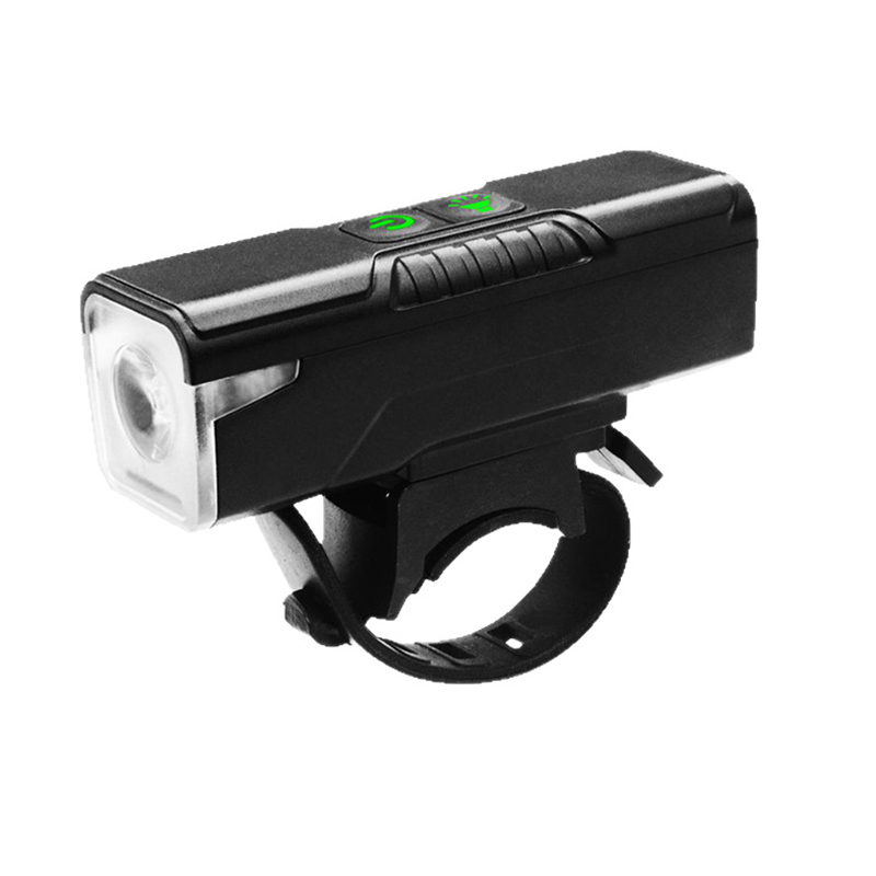 FY-020 Horn Light USB charging bicycle headlight, multi-functional bicycle horn headlight, night cycling lighting headlight Item Picture