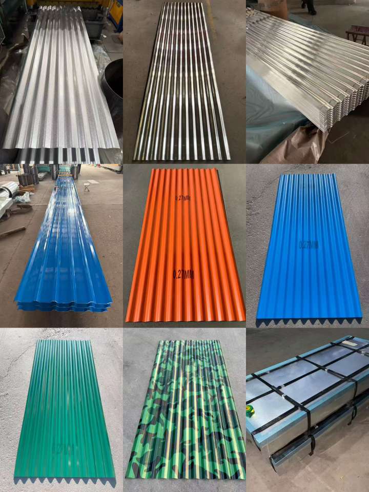 彩钢瓦 高质量建材 防水 防腐 耐磨 耐久性强 颜色丰富详情图2