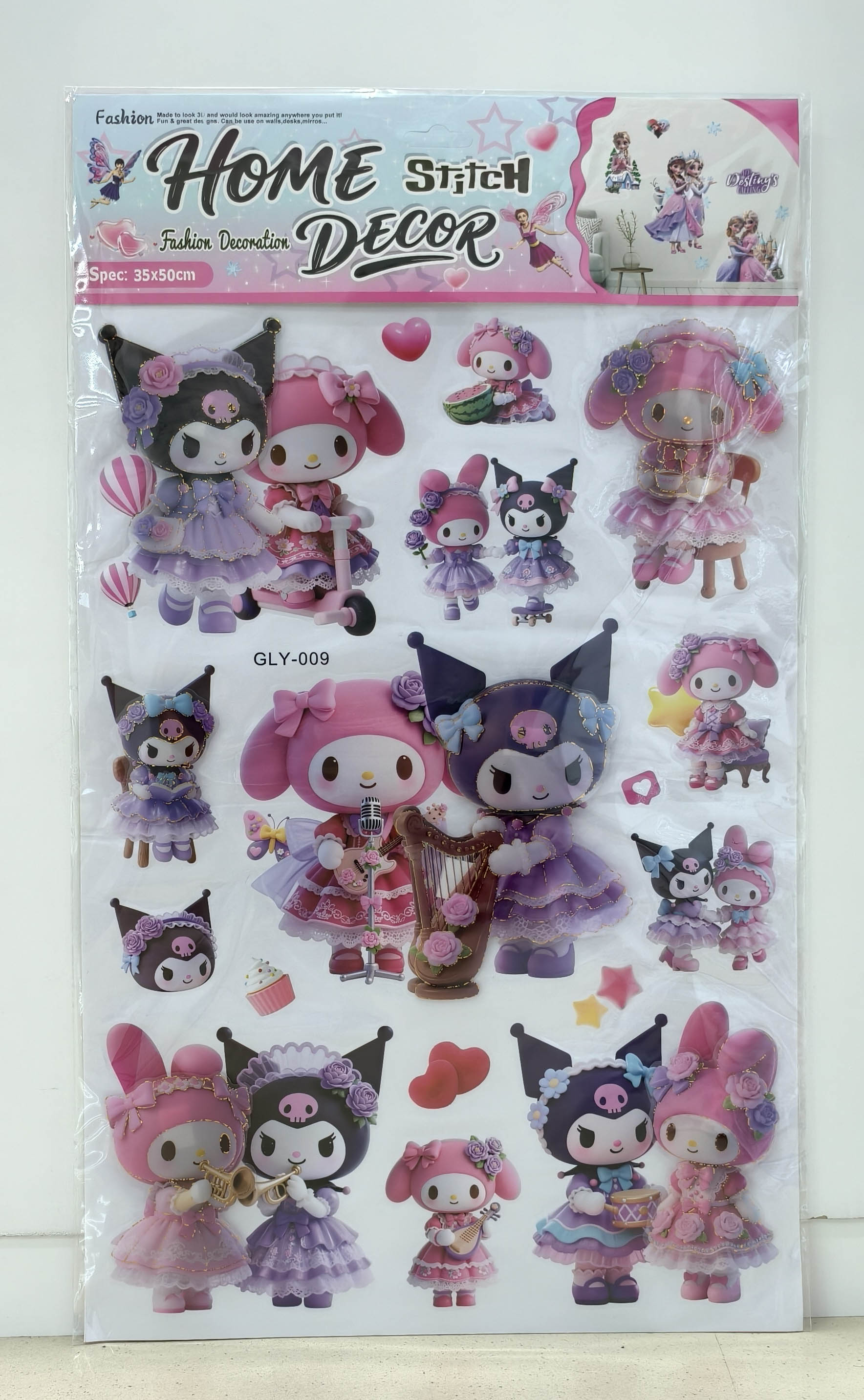 GLY cartoon layer upon layer decorative stickers details Picture
