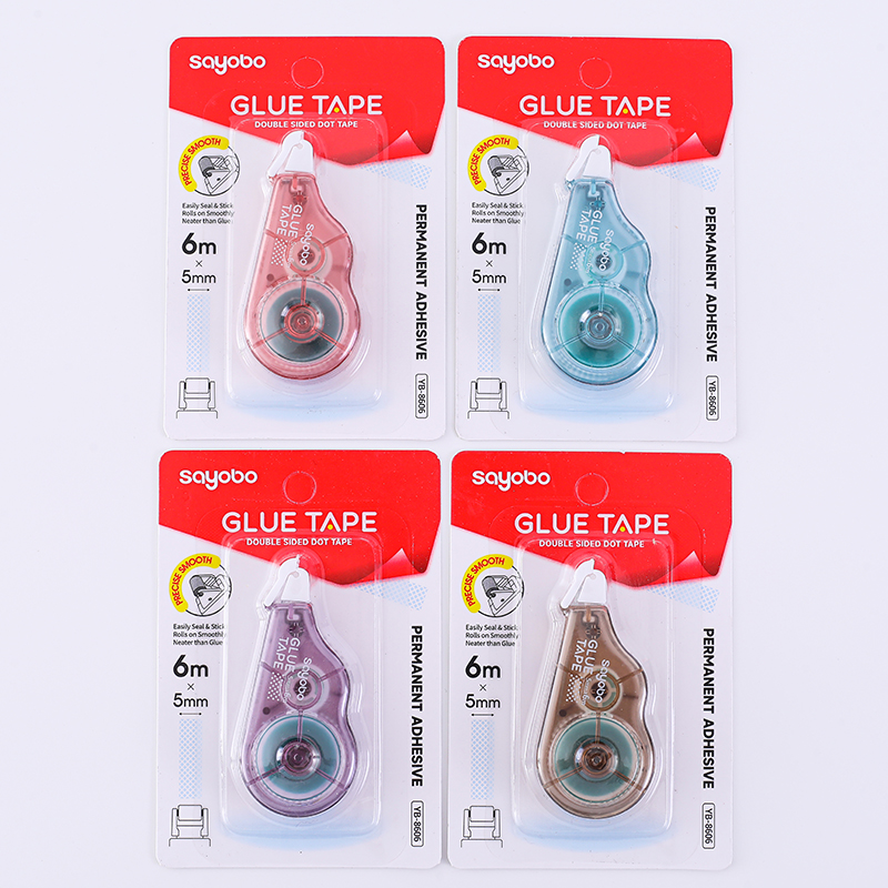 YB-8606 Sayobo Glue tape with a foot size of 6 meters *5mm in English version full figure
