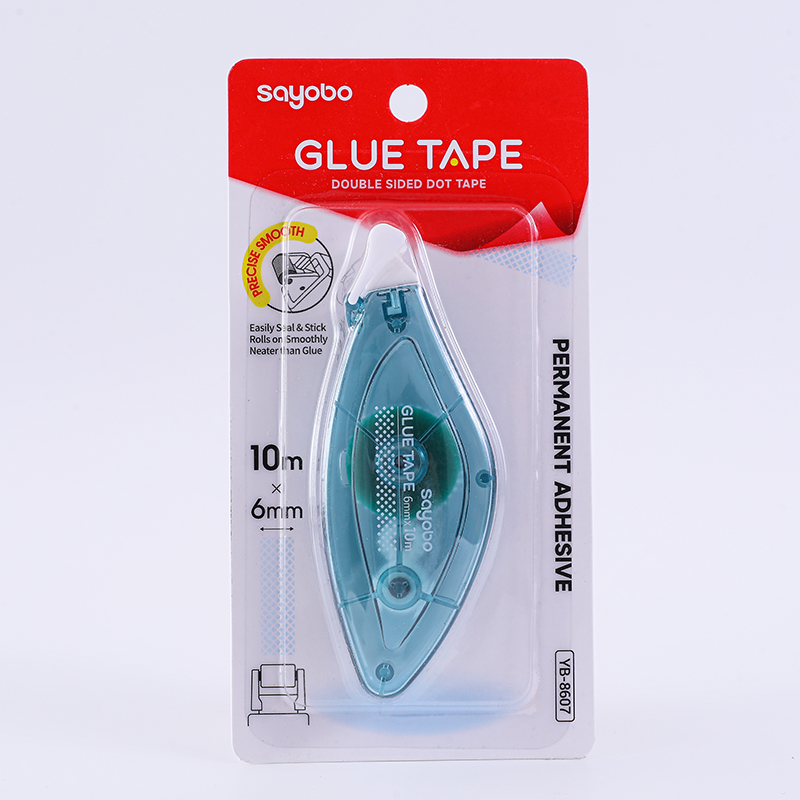 YB-8607 Sayobo Glue tape, 10M*6mm, English version details Picture
