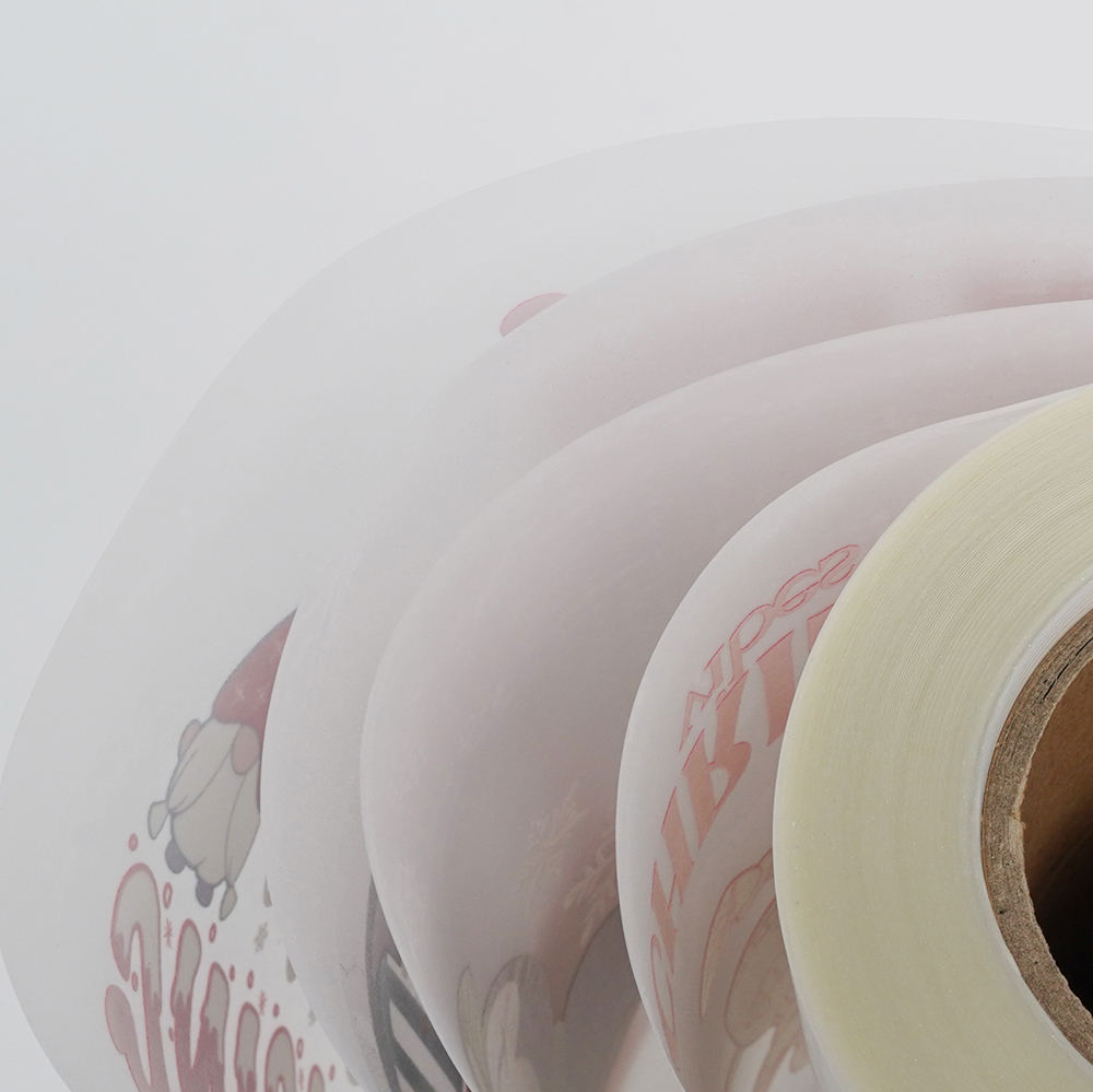 DTF polyester film roll 30 cm instant heat-peel double-sided heat transfer compatible cold instant PET white ink printing film Application Scenario