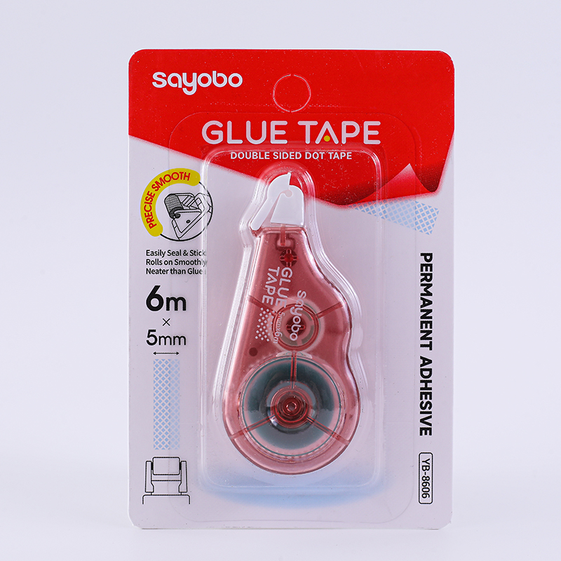 YB-8606 Sayobo Glue tape with a foot size of 6 meters *5mm in English version Application Scenario