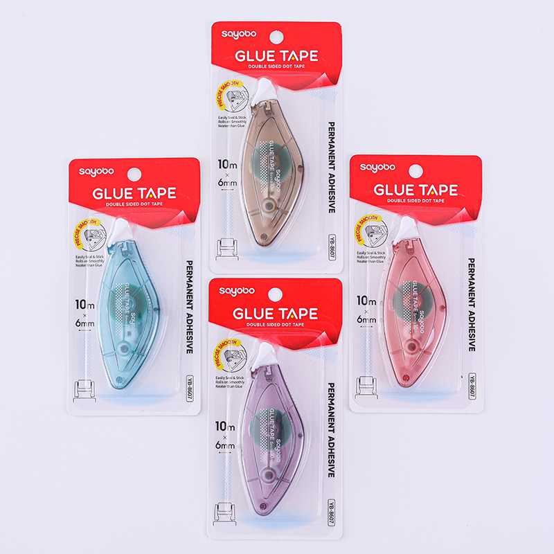 YB-8607 Sayobo Glue tape, 10M*6mm, English version thumbnail