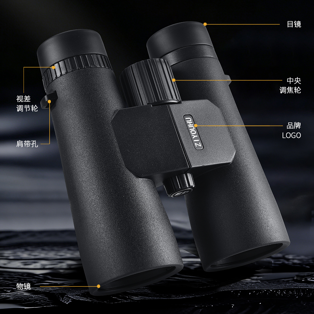 Golden Eagle 10x50 binoculars, outdoor high-definition high-magnification bird-watching mirror, portable night vision viewing mirror for concerts Application Scenario