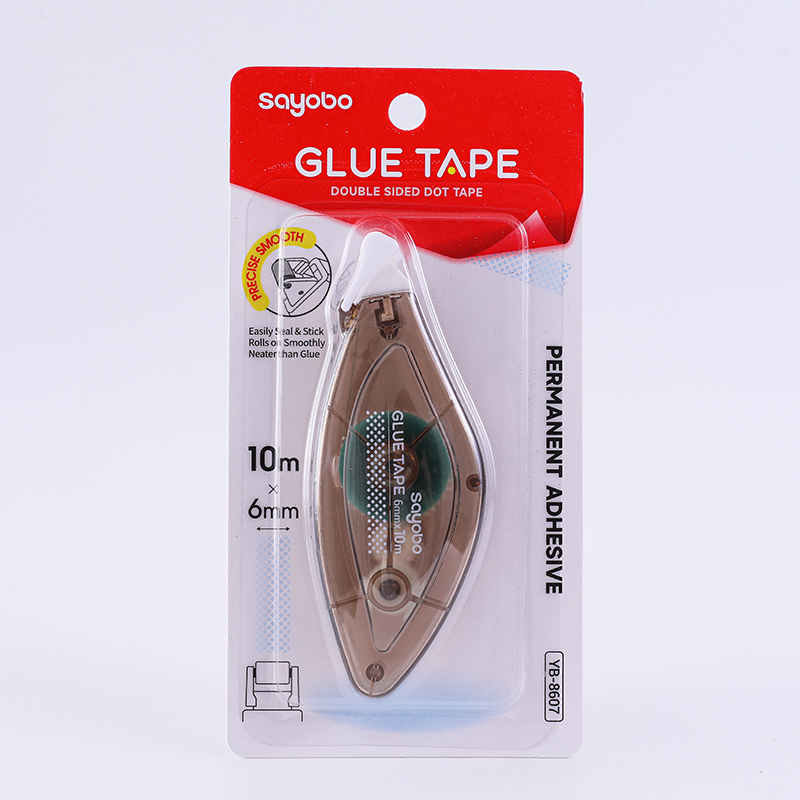 YB-8607 Sayobo Glue tape, 10M*6mm, English version Application Scenario