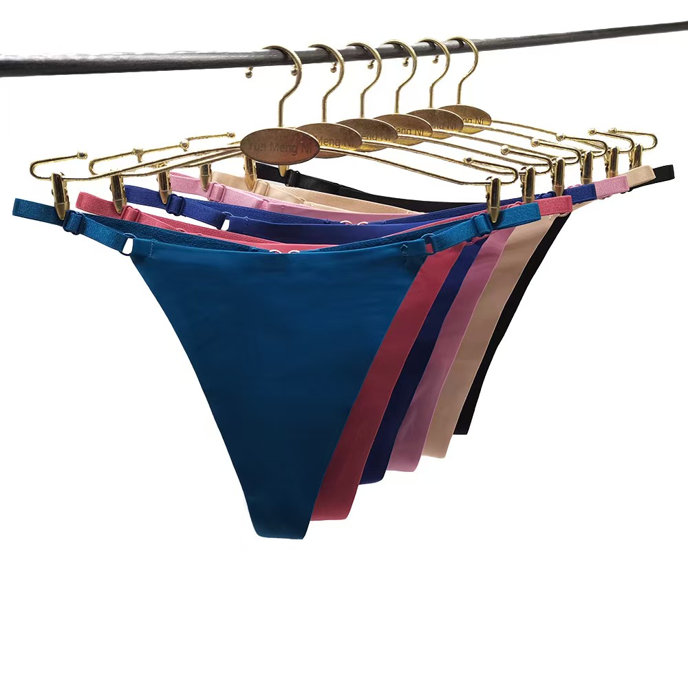 87535# Underwear for export to South America: Sexy lace and romantic underwear for women, comfortable and breathable, romantic thong for women, women's underwear, thong, solid color nude T-line, QNI Specification drawing