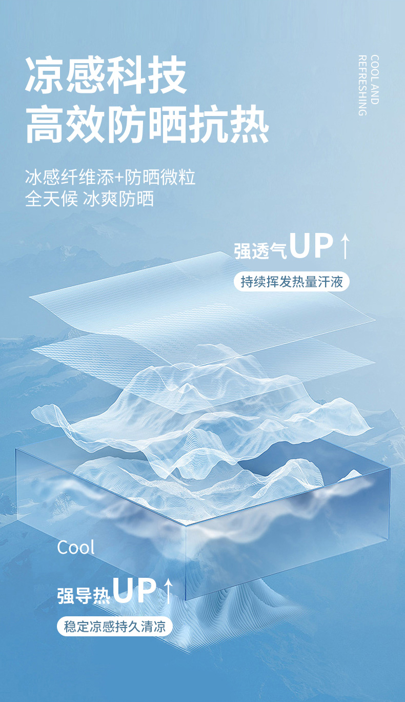 恩爱德夏季立领短款防晒衣女户外运动休闲防晒衣防紫外线透气凉感防晒服详情2