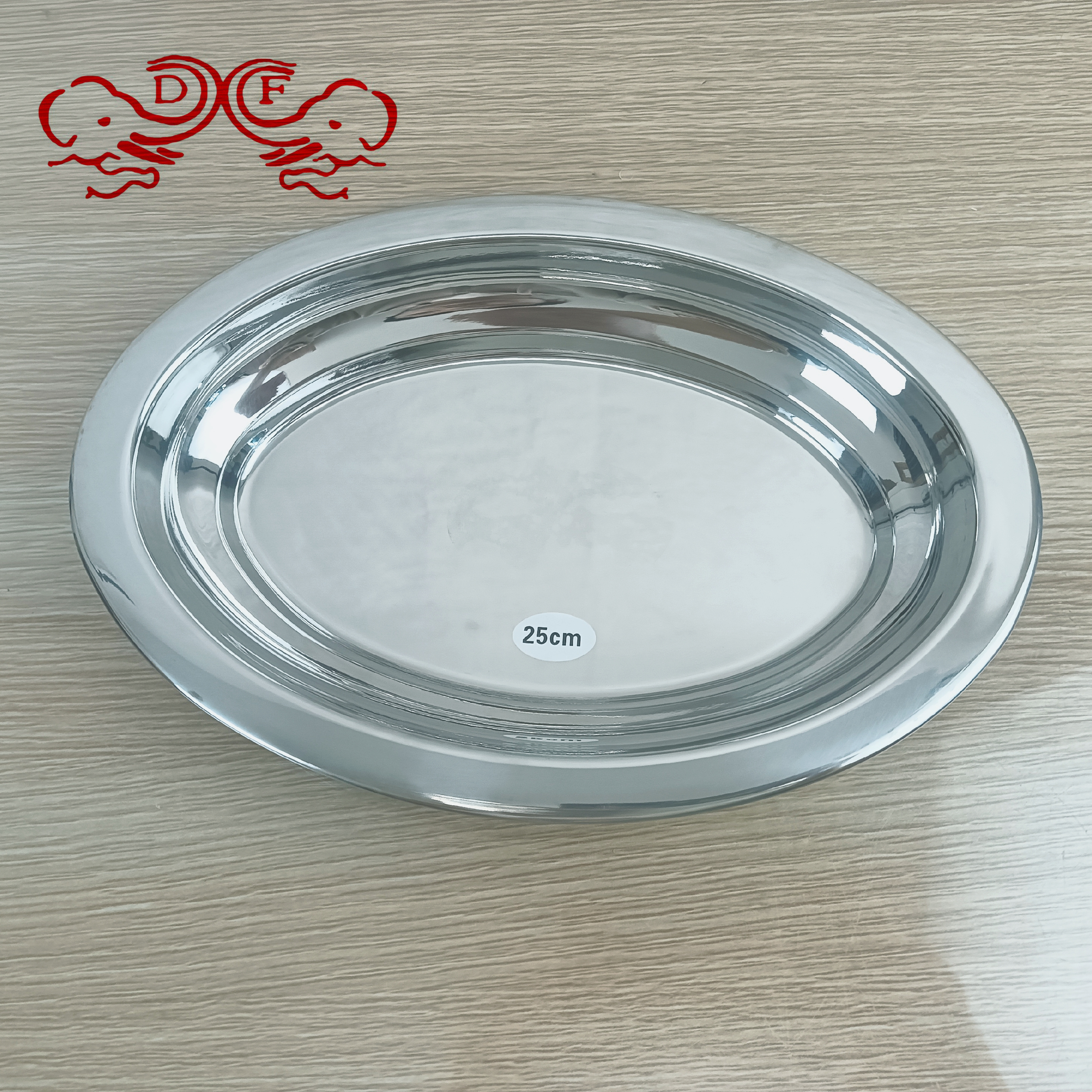 DF99009 Hotel Supplies 50cm portion basins, food basins, ice cream basins, American-style portion basins, heating basins, stainless steel deep basins, DF TRADINGHOUSE