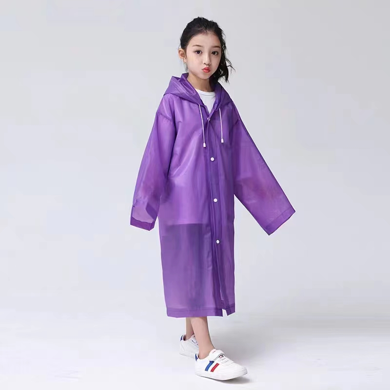 雨衣/雨衣套装/摩托车雨衣/雨衣男女长款户外/eva黑色反光雨衣产品图