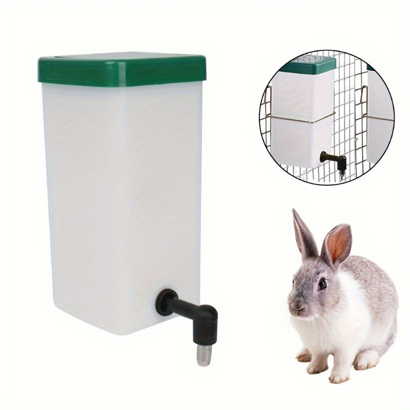 Rabbit Needle Collider Water Bottle Hamster Totoro Automatic Water Dispenser 1L Large Capacity Small Pet Water Feeder Rabbit/Chicken Waterer Application Scenario