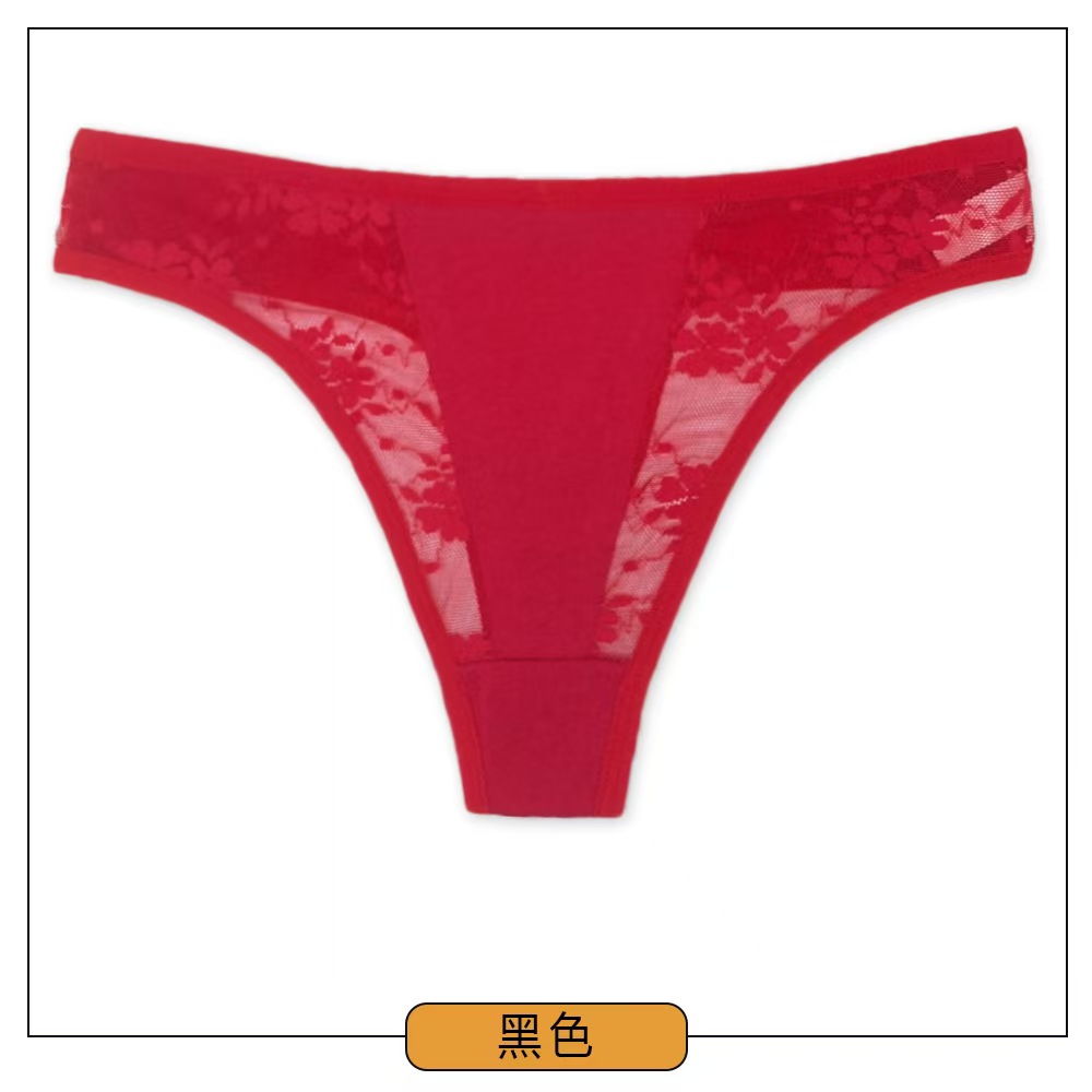87545# Underwear for export to South America - Sexy lace and romantic underwear for women, comfortable and breathable, pure and elegant women's romantic thongs, QNI details Picture