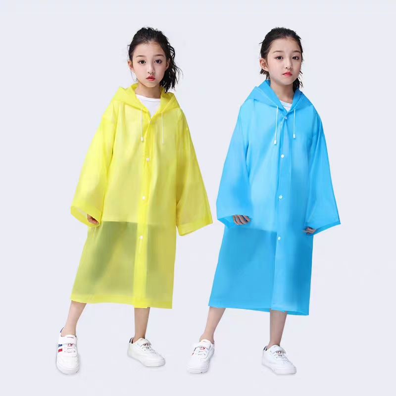 多功能EVA儿童雨衣，适用赛事，旅游，团建，户外等场所使用。