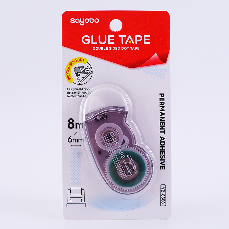 YB-8608 Sayobo Glue tape, 8M*6mm in length, English version Application Scenario
