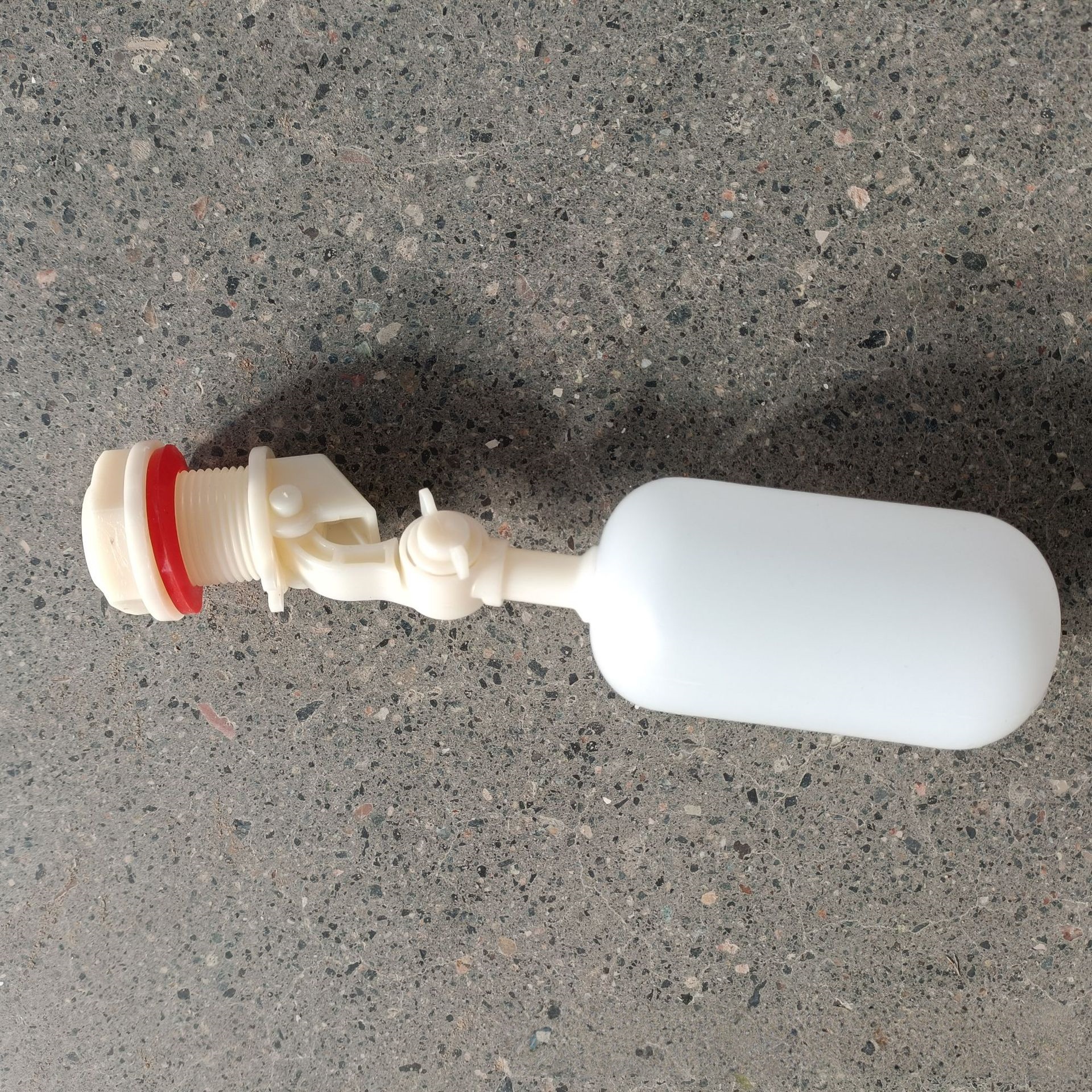 4-point plastic float valve water level controller, automatic water inlet valve for aquaculture water tank water tower, water air conditioning wet curtain float details Picture