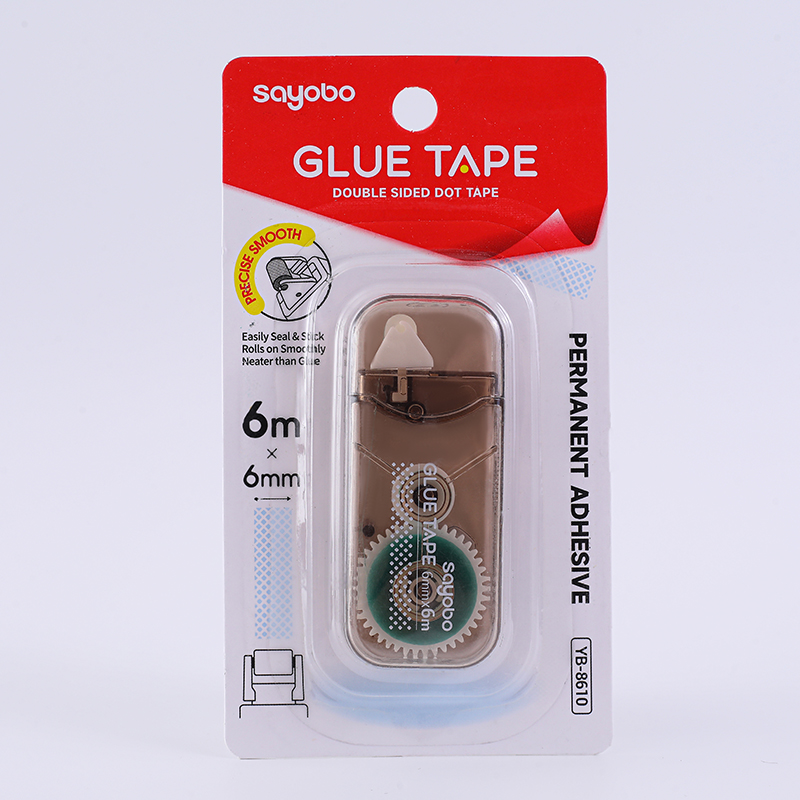 YB-8610 Sayobo Glue tape, 6 meters *6mm, English version Specification drawing