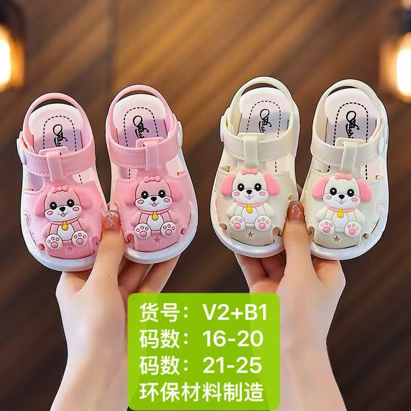 New wholesale and export eva beach outerwear cute sandals for boys and girls in summer, soft-soled and breathable, as well as walking shoes for children of all ages Application Scenario