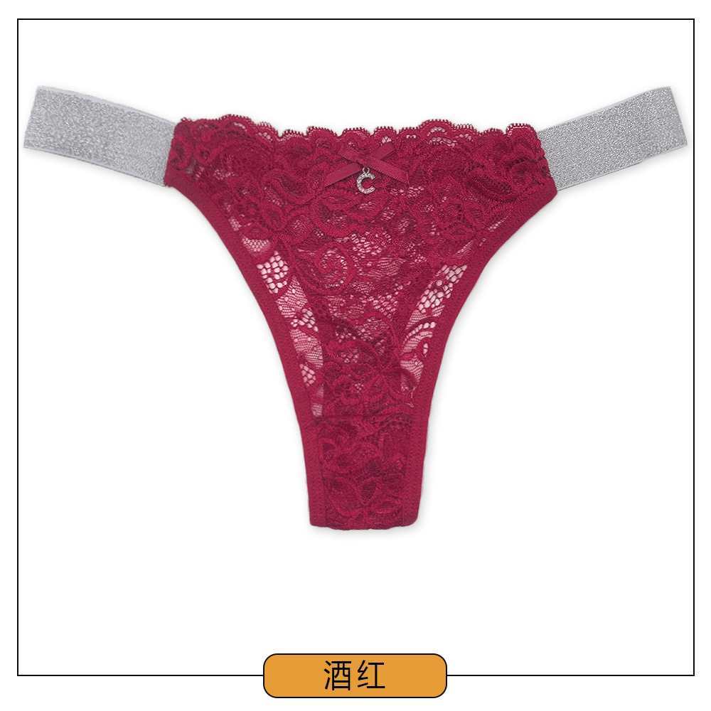 87531# Underwear, South American export women's thong, lace thong, best-selling women's triangle pants, sexy underwear QNI Application Scenario