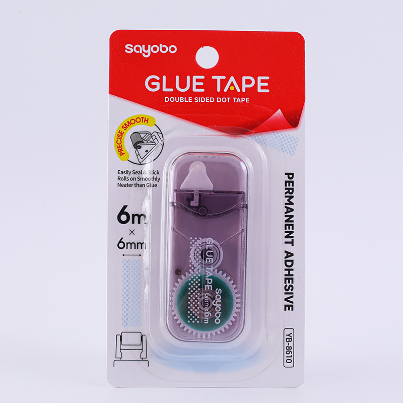 YB-8610 Sayobo Glue tape, 6 meters *6mm, English version details Picture