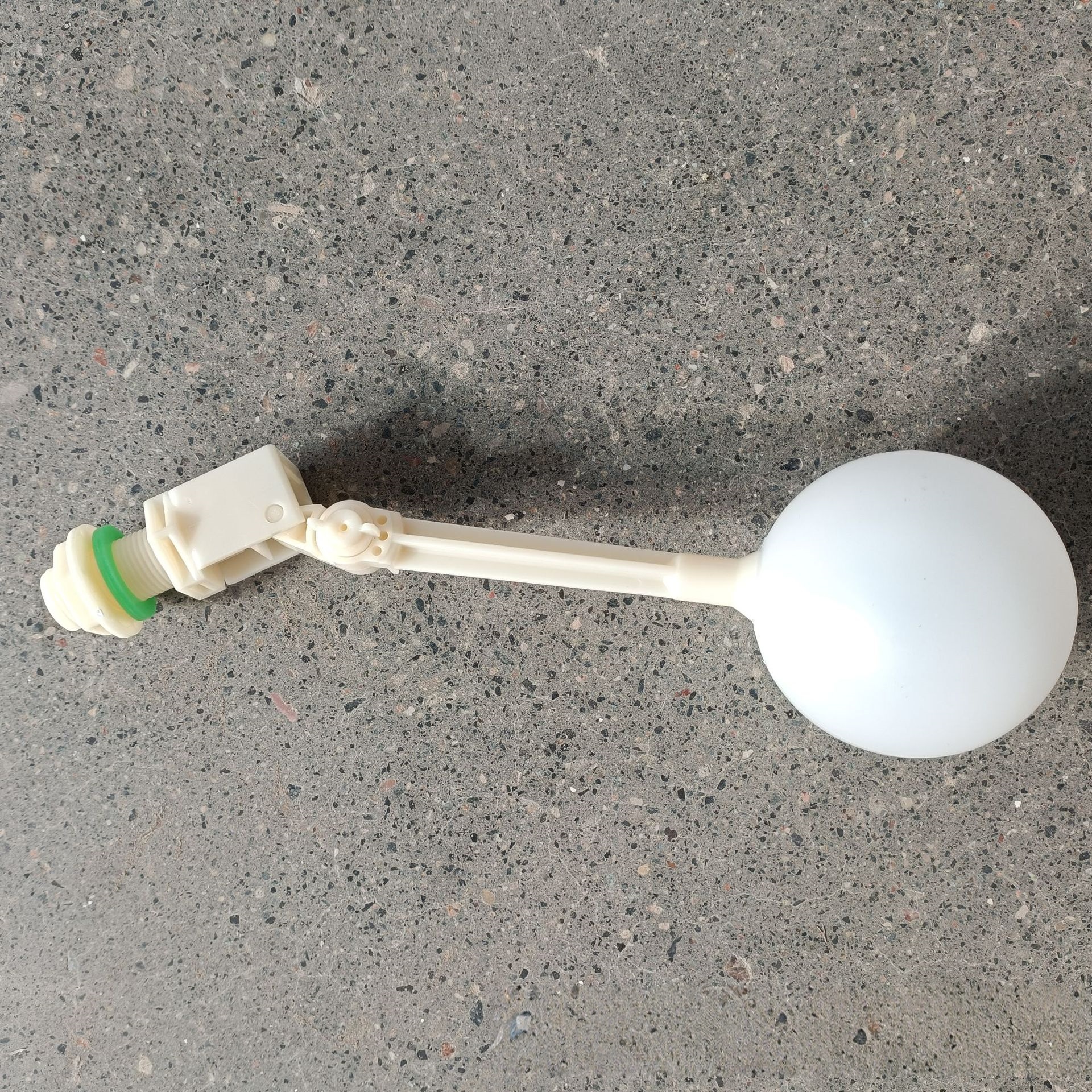 4-point plastic float valve water level controller, automatic water inlet valve for aquaculture water tank water tower, water air conditioning wet curtain float Specification image