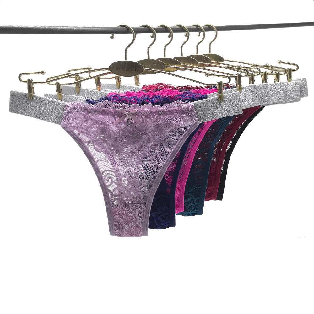 87531# Underwear, South American export women's thong, lace thong, best-selling women's triangle pants, sexy underwear QNI full figure