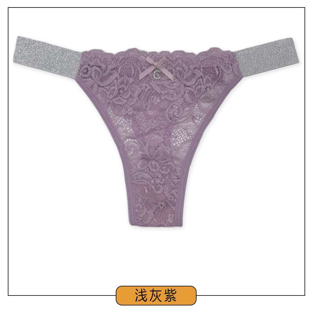 87531# Underwear, South American export women's thong, lace thong, best-selling women's triangle pants, sexy underwear QNI Item Picture