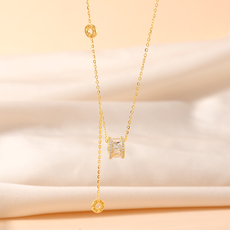 The new S925 silver necklace, an elegant and prosperous silver necklace detail image 5