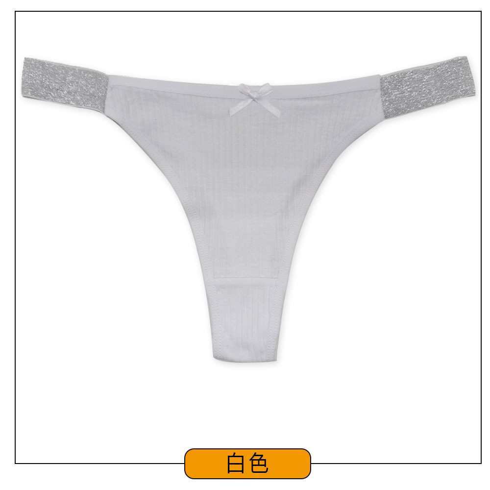 87522# Foreign Trade Underwear, Russian women's Underwear, T-shaped underwear, ribbed underwear, Women's wholesale, Women's thong bestseller QNI Specification drawing
