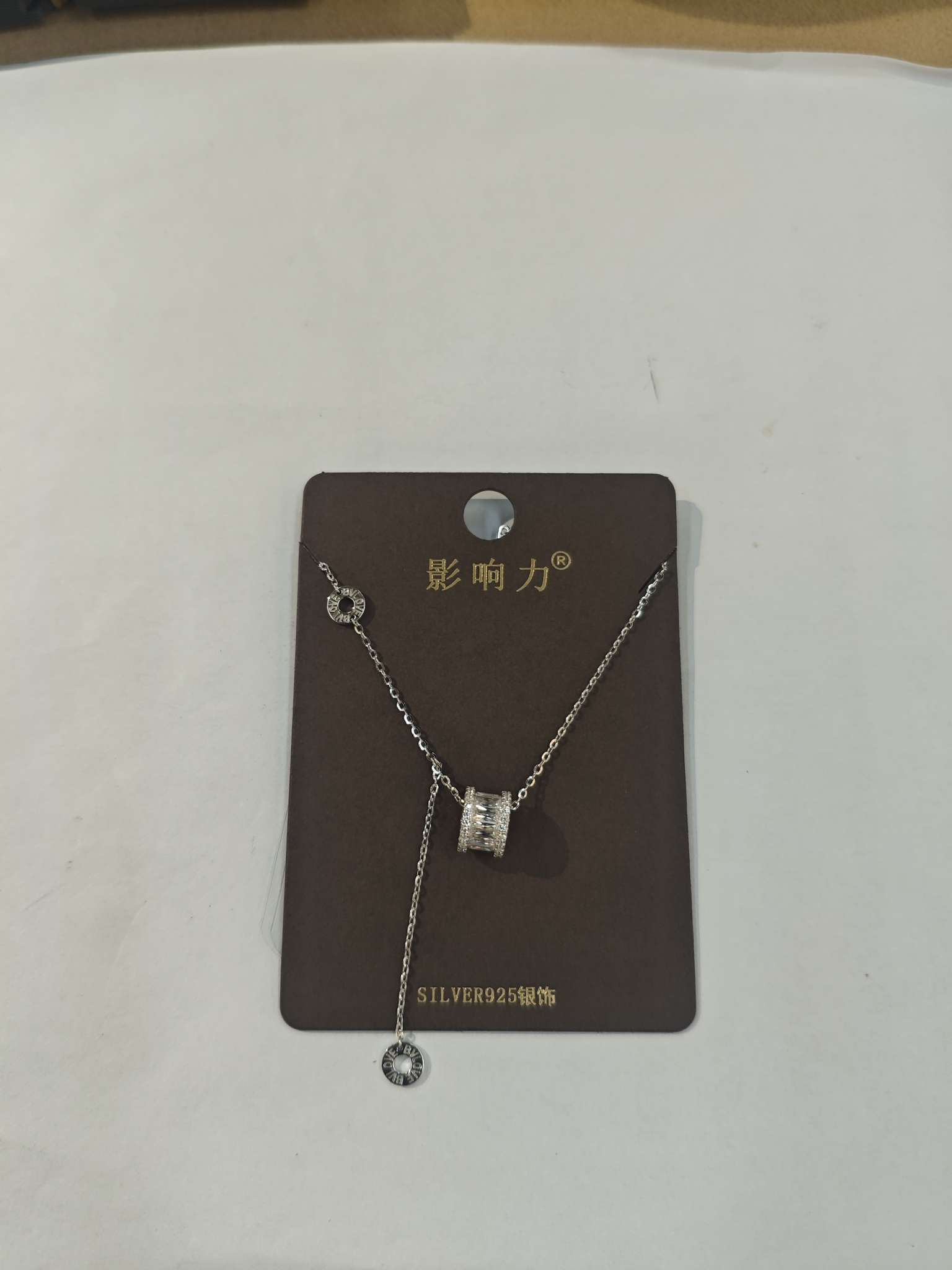 The new S925 silver necklace, an elegant and prosperous silver necklace detail image 3
