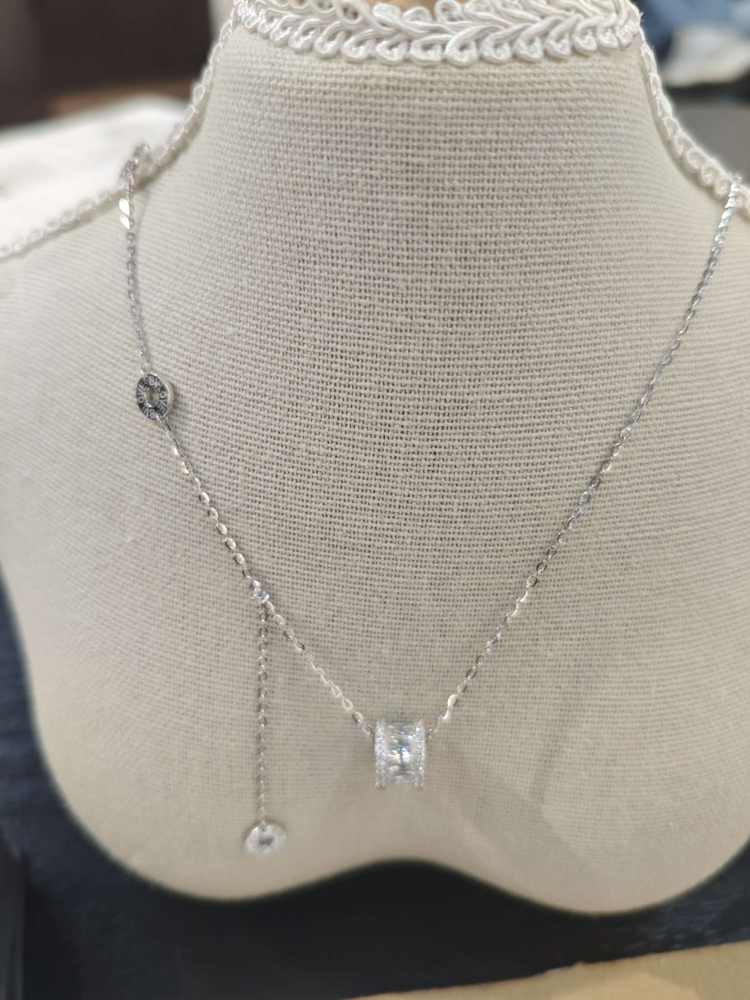The new S925 silver necklace, an elegant and prosperous silver necklace Application Scenario