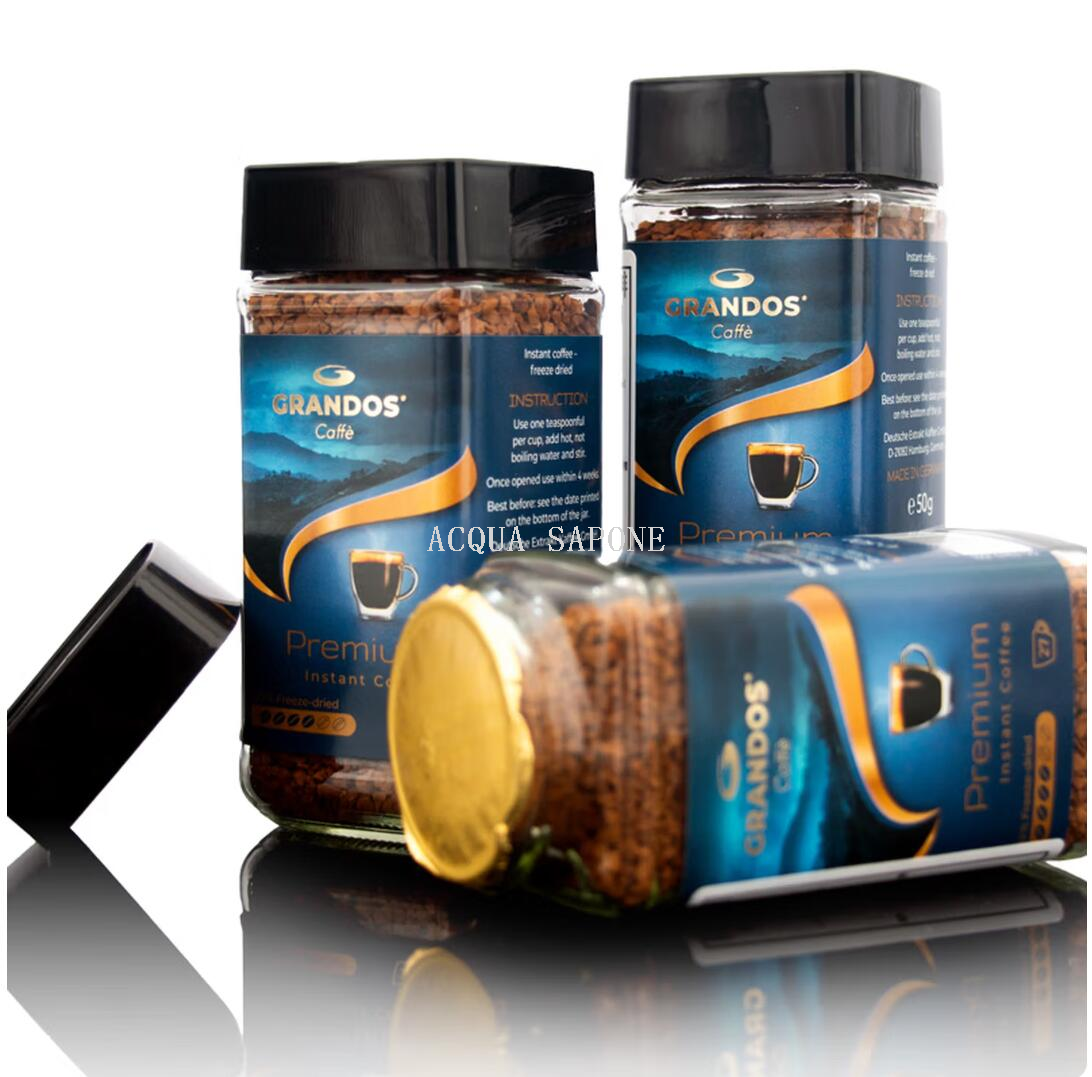 Free shipping! German Grant Berim freeze-dried instant black Coffee 50g Hello Daily imported snacks and beverages Application Scenario