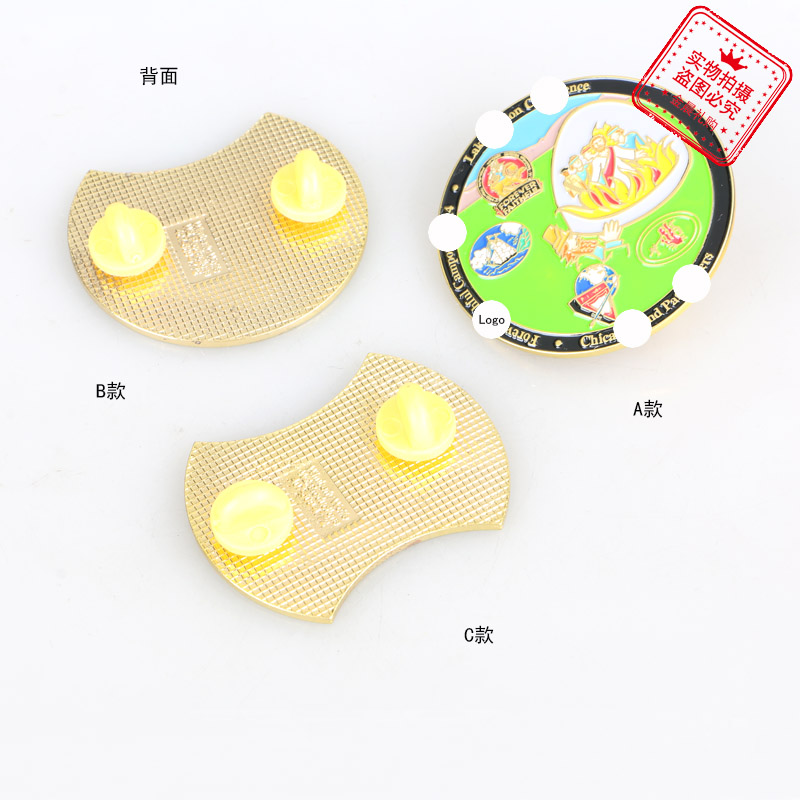 DIY metal badges, brooches, badges, commemorative MEDALS, lacquered enamel, resin drop enamel handicrafts, company emblems, school emblems XME11 Specification image