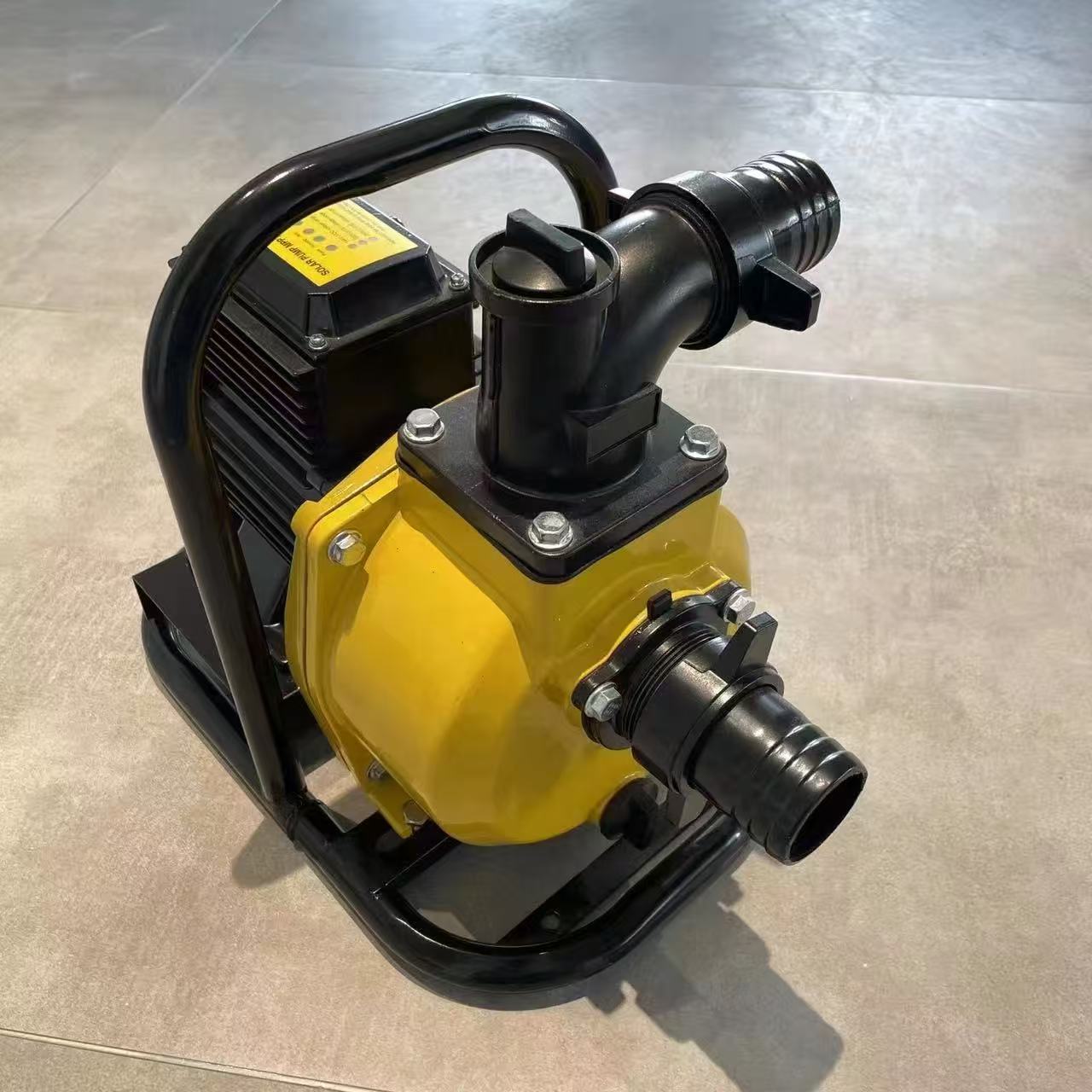 LUNLAN DC 750W brushless solar water pump, stainless steel body, electric water pump for farmland and orchard irrigation details Picture