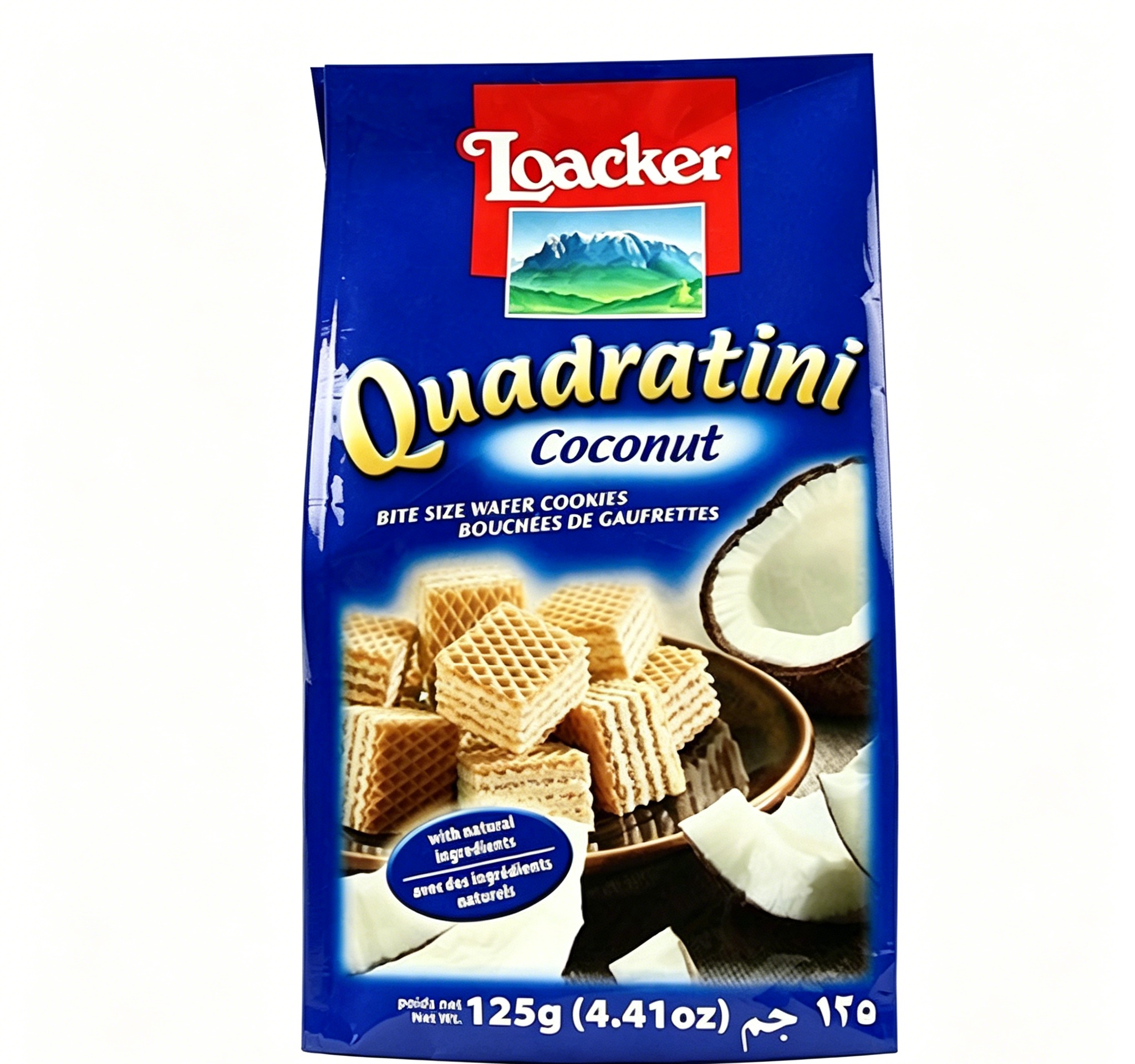 Free shipping: 110g Italian Laijia Wafers with espresso, crispy filling, individual small package Specification image