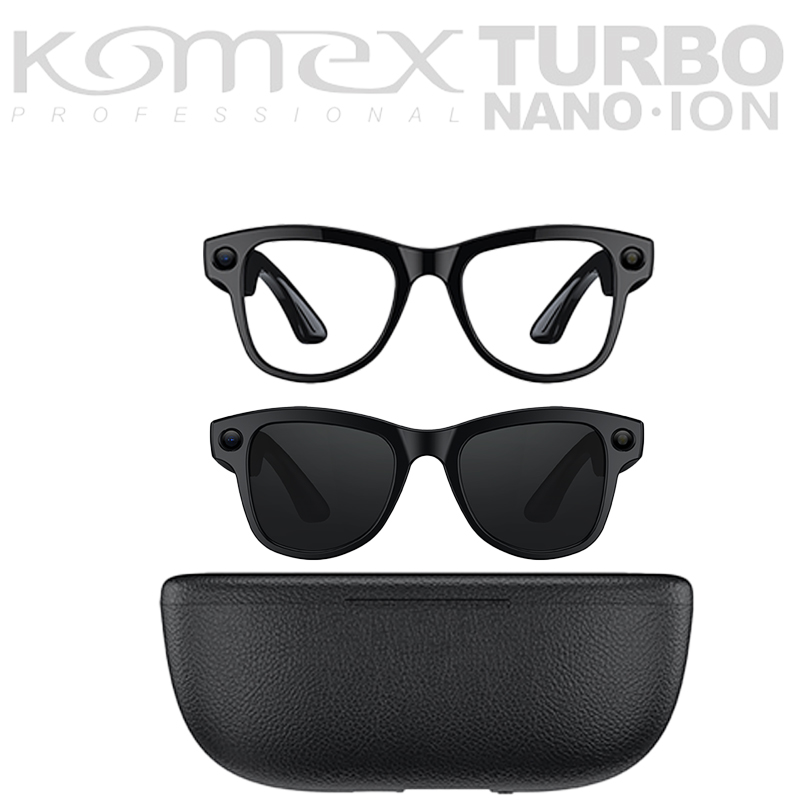 KOMEX ai Bluetooth glasses with charging case are selling well on Amazon and support real-time translation in over 100 languages