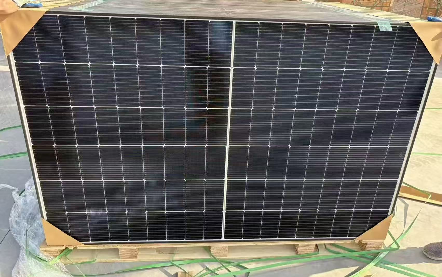 VATING STAR 580W 585W 590W N-type single-glass positive A-class photovoltaic solar cell generation panels Specification image