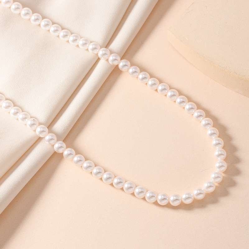 Nuevo collar de perlas accesorios collar elegante y versátil collar de perlas naturales detail image 4