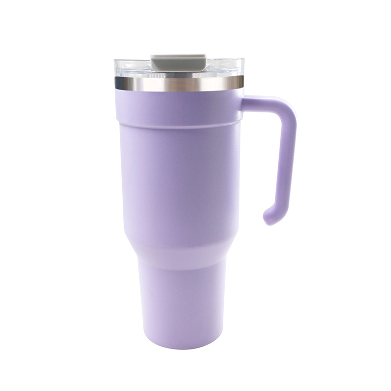 40oz large-capacity handle car outdoor sports water cup with pp inner liner, 304 car water cup Item Picture