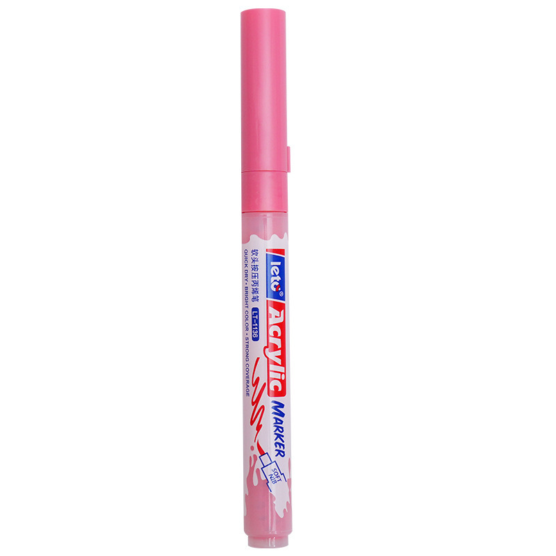 Cross-border large-capacity acrylic marker pen waterproof painting set, student art painting special stackable color graffiti pen Item Picture